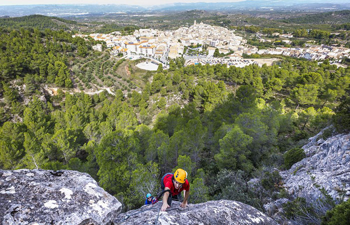 Escalada en Tivissa, en Tarragona