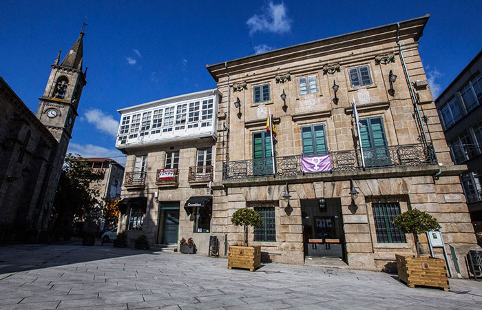 Centro histórico de Betanzos, en A Coruña