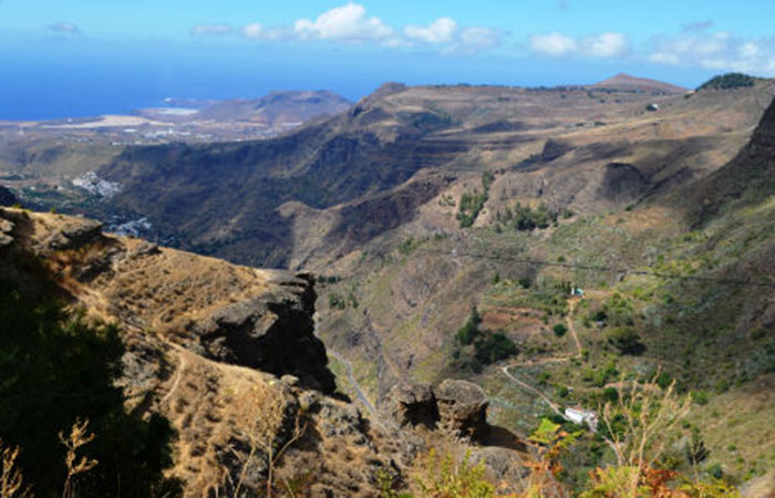 Zona de la Presa de los Pérez, en Gran Canaria