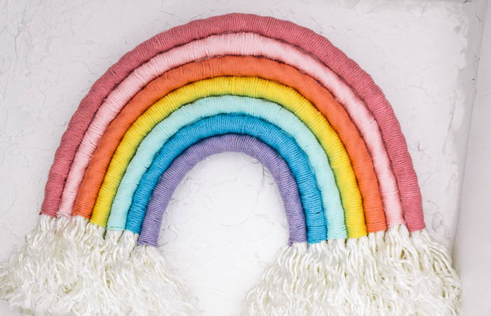 Tapices para habitaciones infantiles con arcoíris
