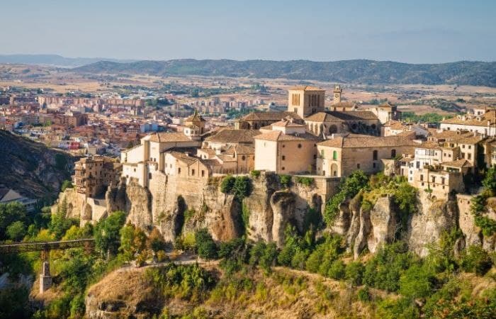 Vistas del casco histórico de Cuenca