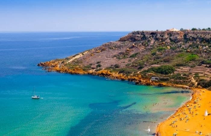 Ramla Bay, Isla de Gozo