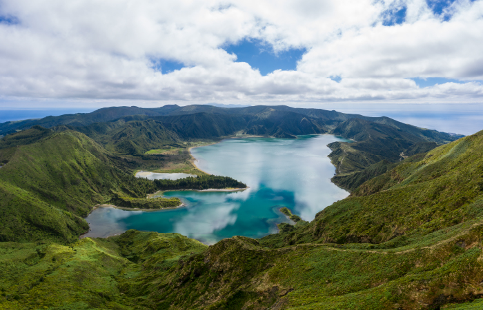 Islas Azores, Lagoa do Fogo en San Miguel