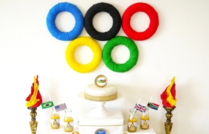 12 Ideas para organizar una fiesta temática de los Juegos Olímpicos
