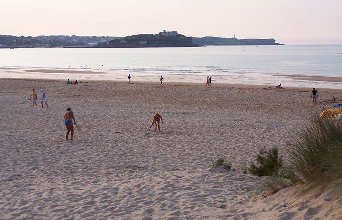 Playa de Somo, en Cantabria