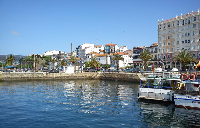 Puerto de Curuxeiras, en Ferrol
