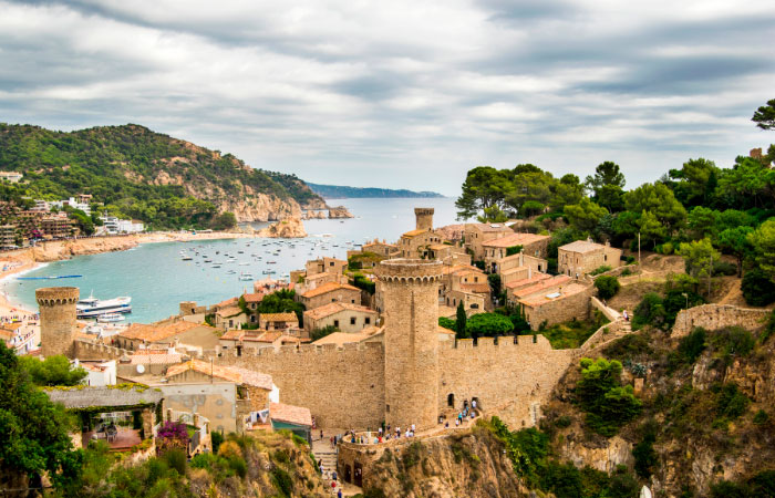 Tossa de Mar destinos españoles más buscados en google