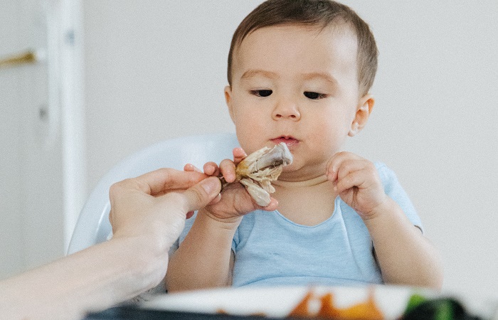 Niños delicados con la comida en sus primeros años