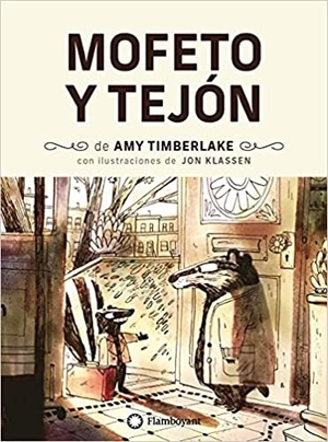 novedades literarias: mofeto y tejón