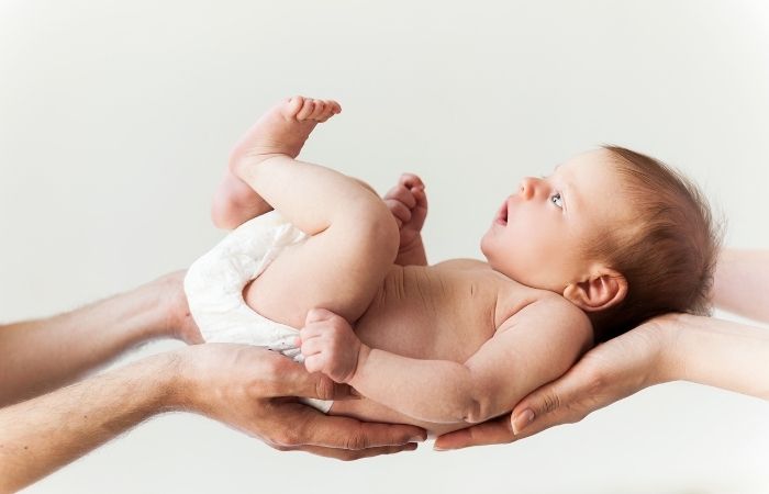 irritación del pañal en bebés