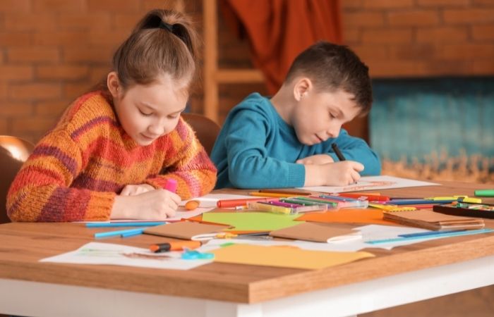 significado de los colores de los dibujos de los niños