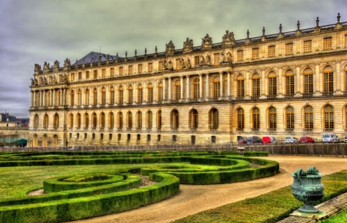 fotografía del Palacio de Versalles