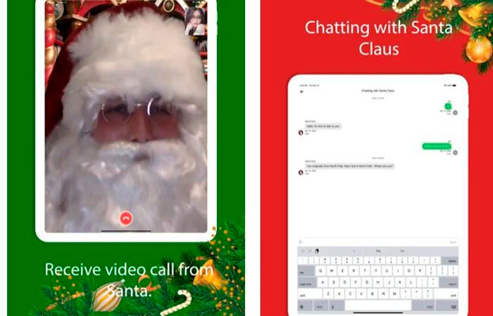 hablar con los Reyes Magos y Papá Noel: videollamada y chat con Santa