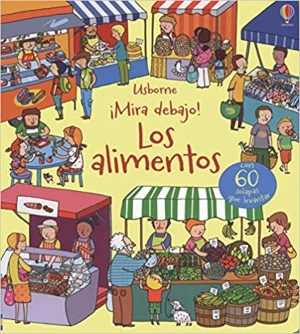 portada de mira debajo los alimentos