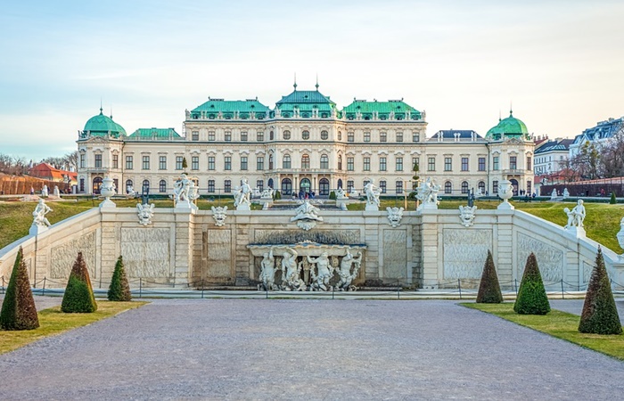 Ciudades de Europa perfectas para un fin de semana: Viena y su Palacio de Belvedere