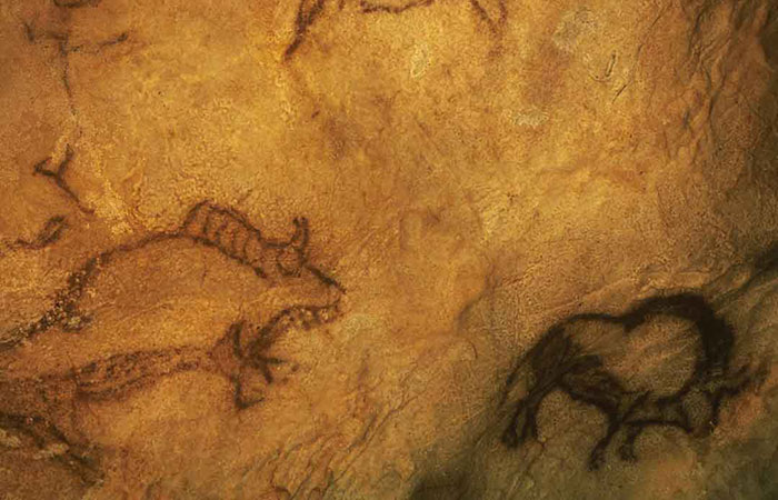 Pinturas rupestres del yacimiento arqueológico de la cueva de Santimamiñe