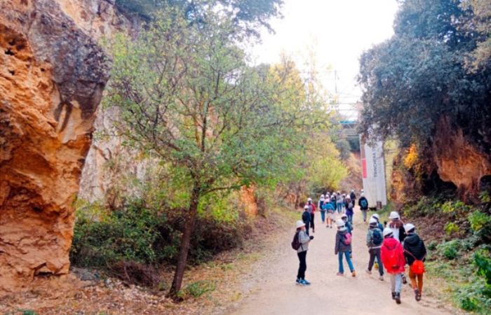 Excursión a Atapuerca de alumnos 