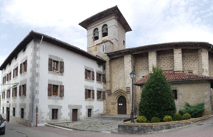 Parroquia de San Juan Bautista, en Lekunberri, Navarra