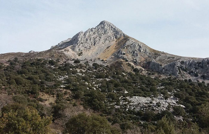 Pico Mágina, en Sierra Mágina