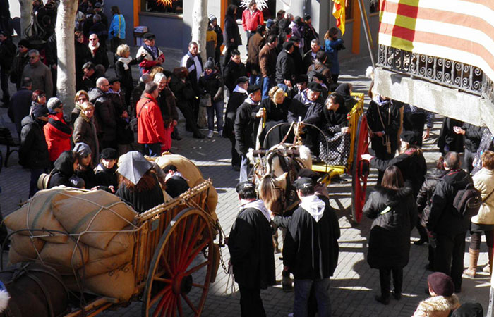 Fiesta de los Traginers, en Copons