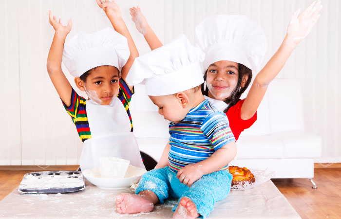 Actividades Montessori en la cocina