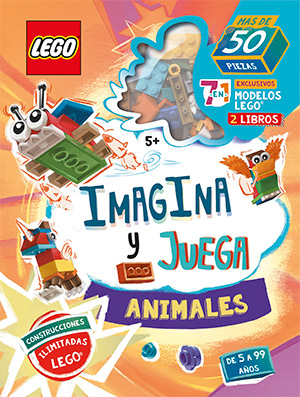 Libros de LEGO: Imagina y juega. Animales