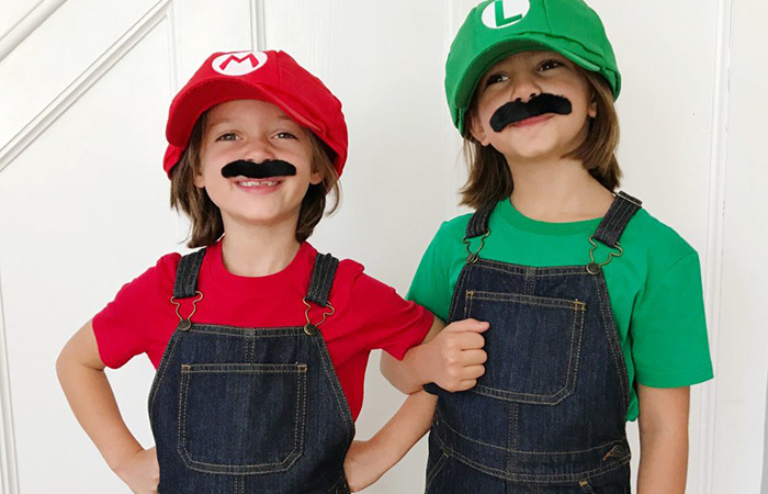 Disfraz de Mario y Luigi