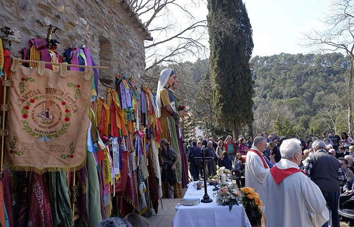 Fiesta de Sant Medir en la Ermita de Sant Medir, Sant Cugat del Vallès, Barcelona