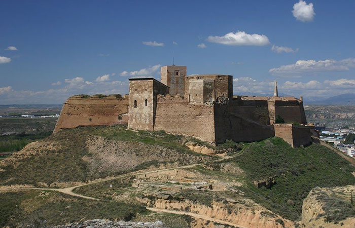Castillo templario de Monzón en Huesca