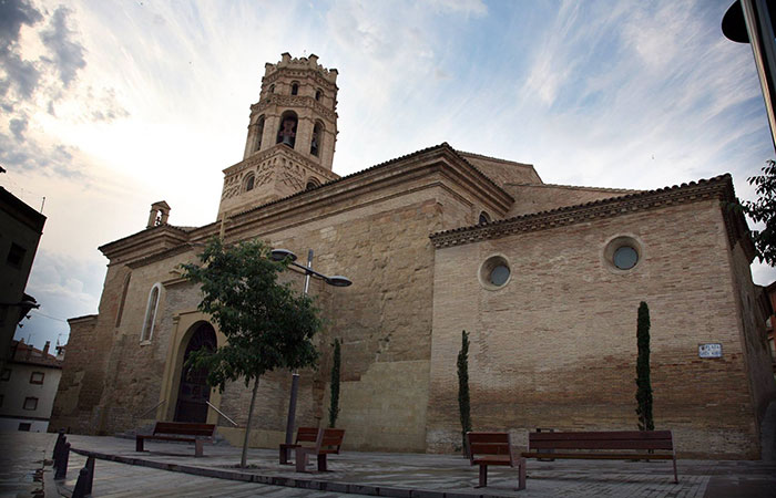 Concatedral de Santa María del Romeral, en Monzón
