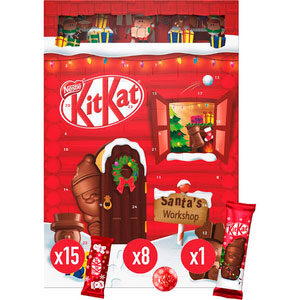 kitkat chocolates calendario de adviento 2022