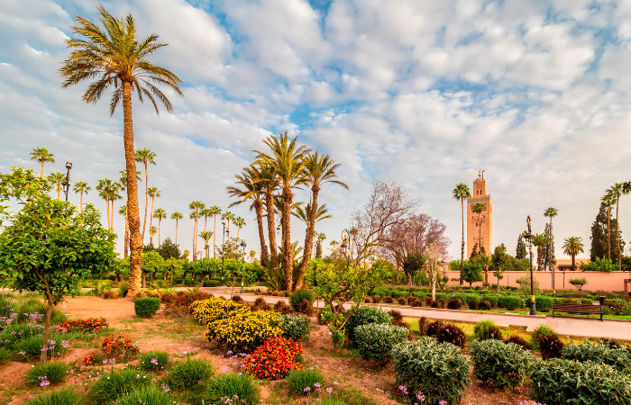 Marrakesh, Marruecos destinos a dos horas en avion desde Madrid