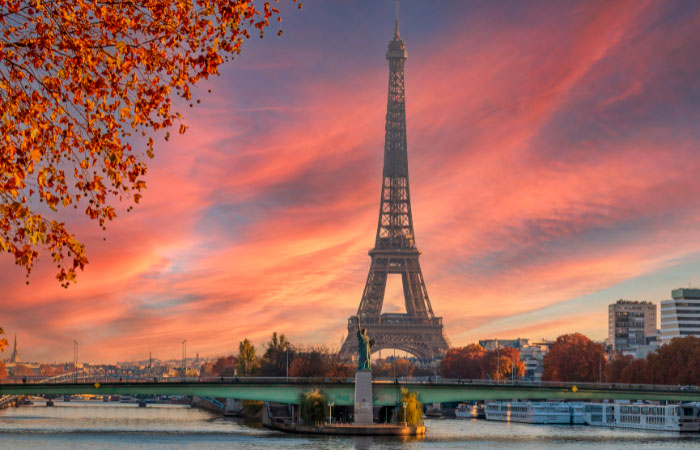 Vista de París, Torre Eiffel