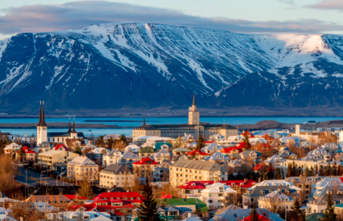 Reykjavik ciudades de Europa para visitar en invierno