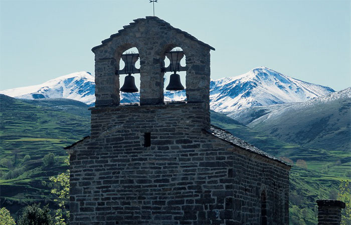 Ermita de Sant Quirc, pueblo de Durro, en Lleida