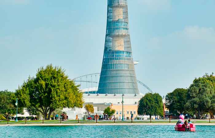 aspire park qatar torre naturaleza