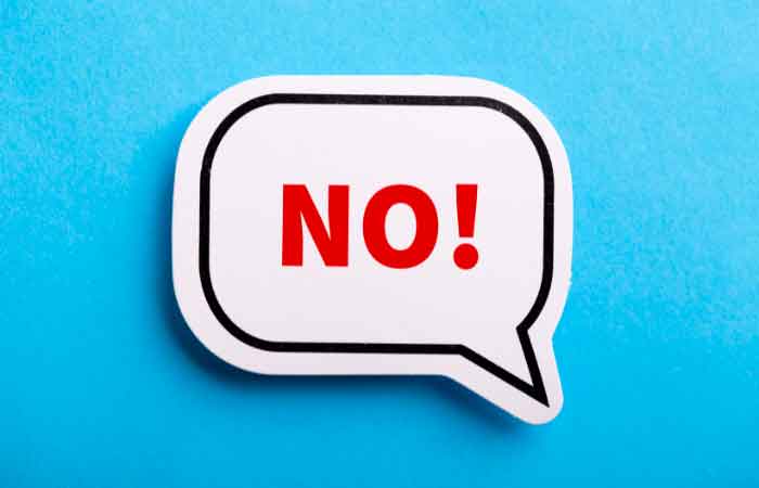 Trucos vitales: saber decir 'no'