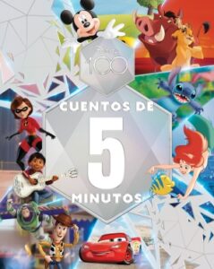 Portada Libros Disney: Cuentos de 5 minutos.  Campaña solidaria Libros Disney