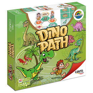 juegos de mesa para el verano: Dino Path, dinosaurios