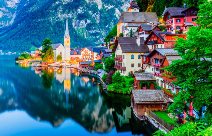 Hallstatt Austria pueblos más bonitos del mundo