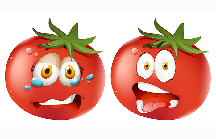 Chistes de frutas y verduras: sobre tomates