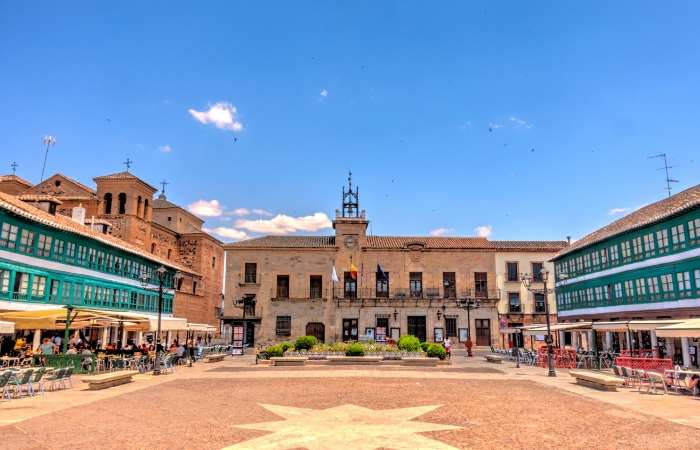 Plaza Mayor de Almagro plazas de pueblo