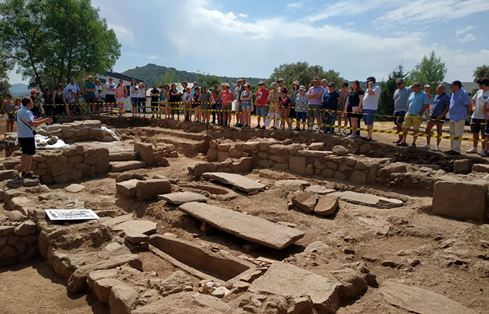 Visita al yacimiento arqueológico visigodo de El Rebollar