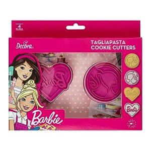 accesorios para decorar galletas y masas de Barbie