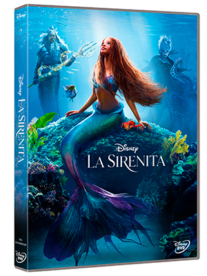 La Sirenita en DVD