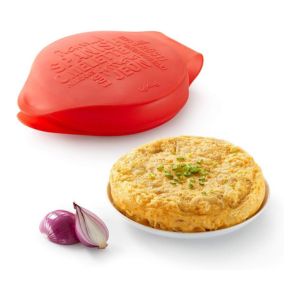 utensilios para cocinar en el microondas: molde para tortilla de patatas