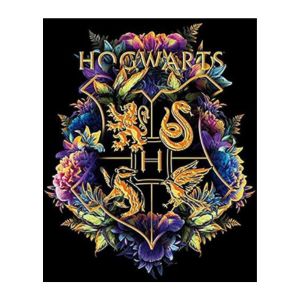 set pintura cristales: escudo de Hogwarts