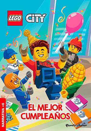 Lego City El mejor cumpleaños, de la colección de libros de LEGO