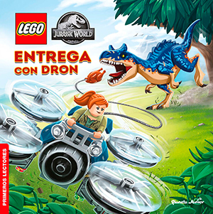 Lego Jurassic World Entrega con dron