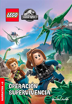 Nueva colección de libros de Lego: Jurassic World Operación supervivencia